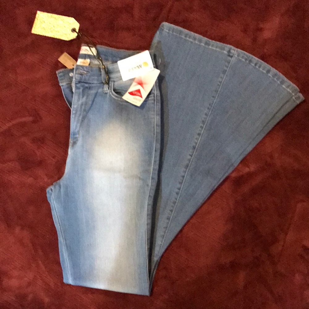 Bell bottom jeans